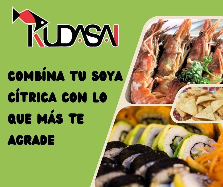Combina tu soya citrica con lo que mas te agrade